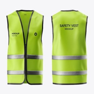 Safety vests (hi-vis reflective)